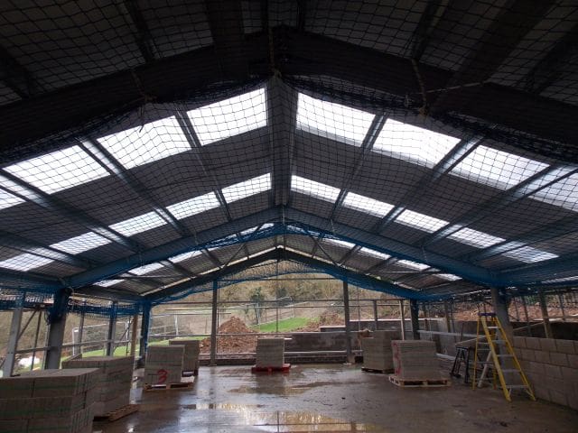 Roof almost watertight