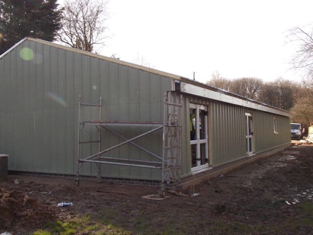 Building a new scout hut